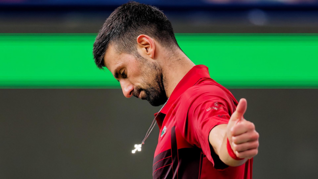 Djokovic y la final ante Sinner en Shanghai: 