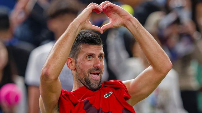 Djokovic se citó con Sinner en la final del Masters de Shanghái tras batir a Fritz