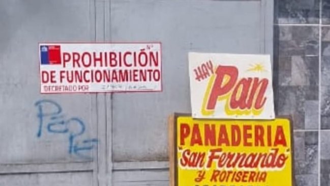 Prohiben funcionamiento e incautan 100 kilos de masa en panadería de Antofagasta