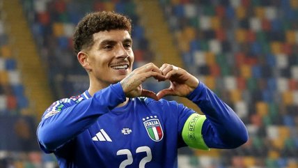   Italia goleó a Israel y mantuvo el liderato de su grupo en la Nations League 