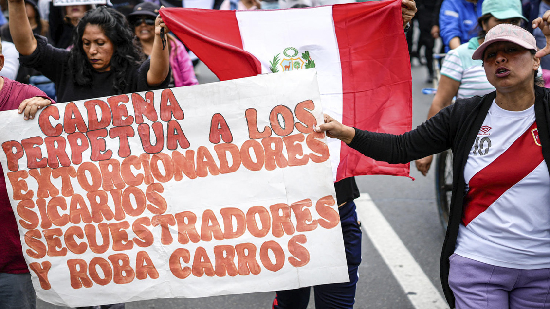 Perú evalúa desplegar a las Fuerzas Armadas para controlar orden interno