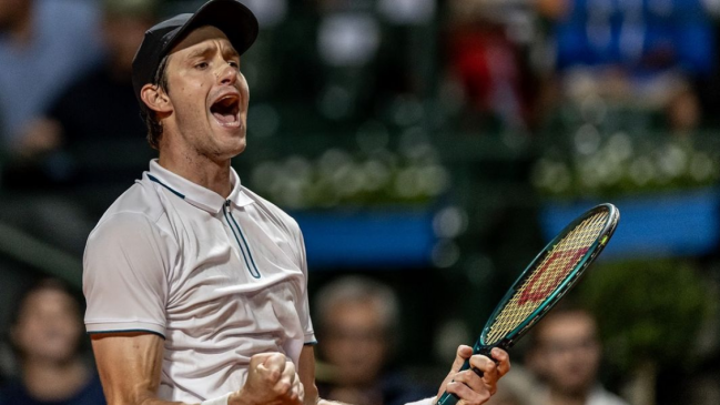 Nicolás Jarry se enfrenta ante Elias Ymer en el ATP de Estocolmo