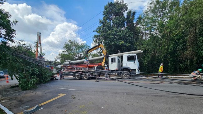 Enel mantiene a 250 mil hogares sin luz en Sao Paulo por cuarto día seguido