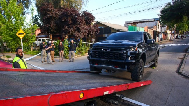 Camioneta de Marcelo Díaz fue usada en 