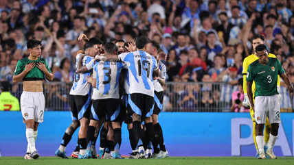   Argentina brilló con un inspirado Messi en su arrolladora goleada contra Bolivia 