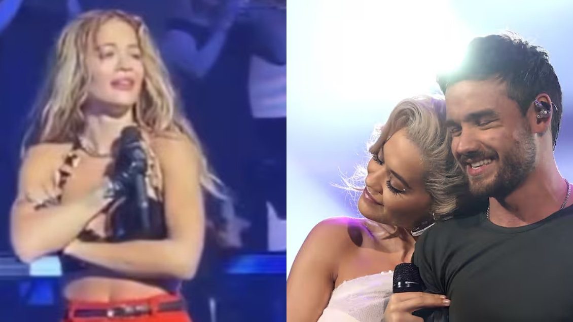 Rita Ora lloró durante un show por la muerte de Liam Payne