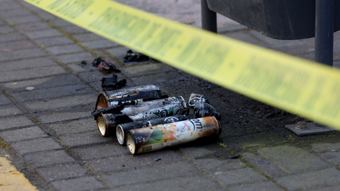 Carabineros investiga explosión simultánea de latas de aerosol en Concepción