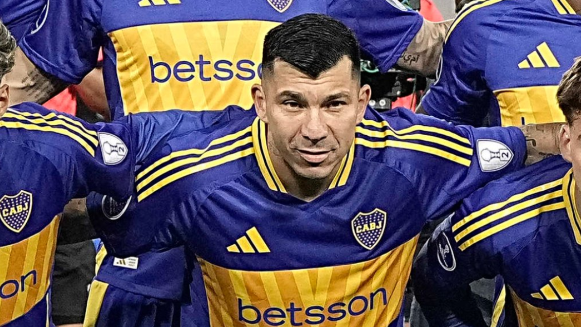 Gary Medel entró en la primera citación de Gago como DT de Boca Juniors