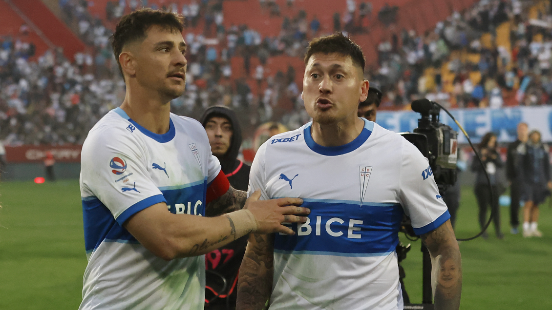 Nicolás Castillo tuvo descontroladas reacciones por caída de la UC ante la U