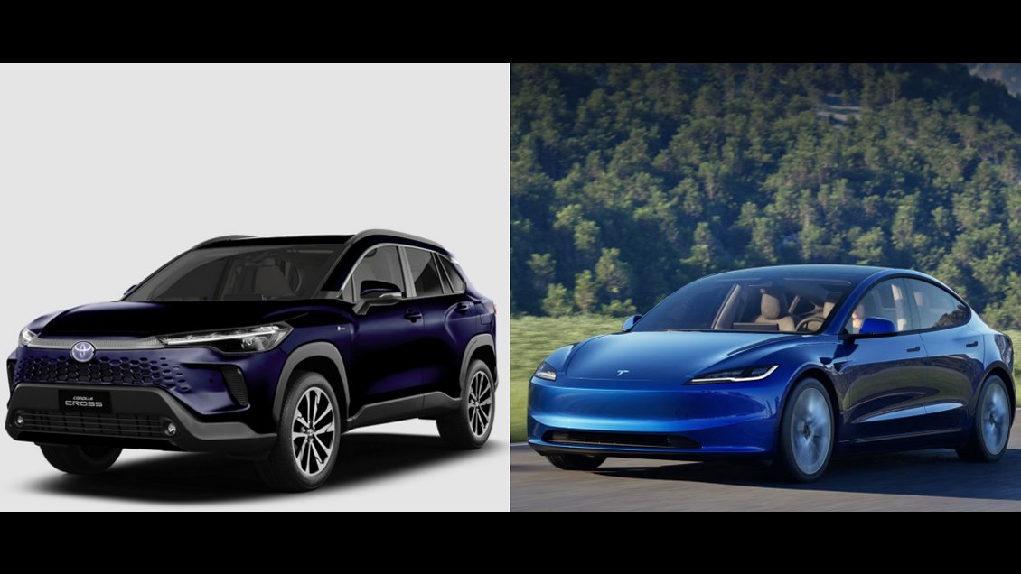 Toyota y Tesla lideran ventas de vehículos híbridos y eléctricos en Chile