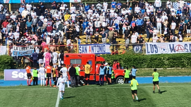 Partido de Deportes Melipilla y Lautaro de Buin fue suspendido por incidentes