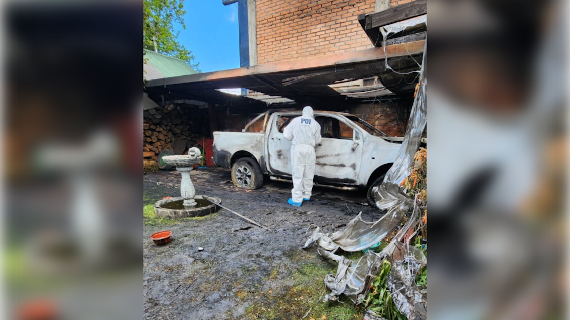 Dos personas fallecieron en incendio de vivienda en Villarrica