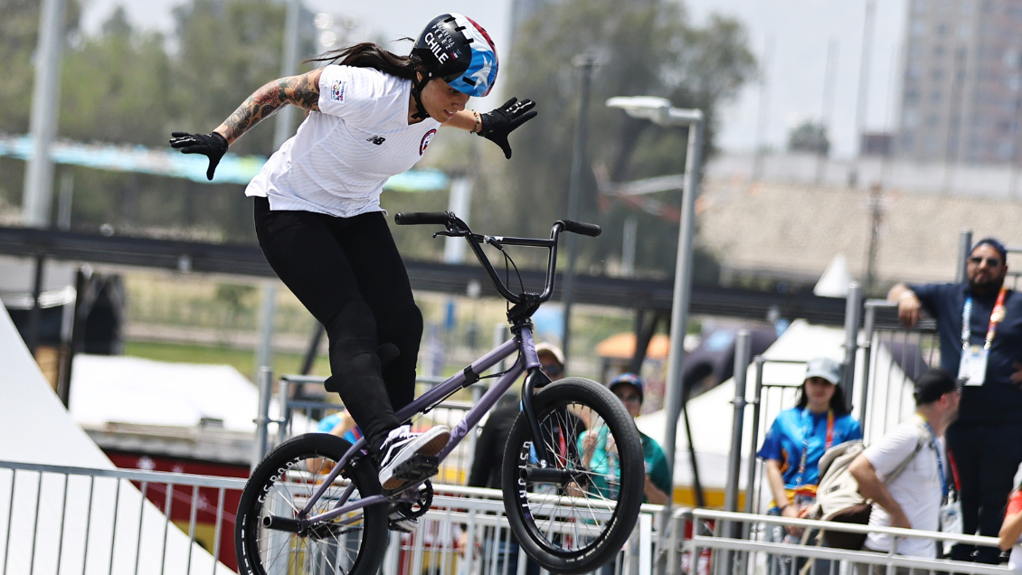 Macarena Pérez llegó al primer lugar del ranking mundial de BMX Freestyle