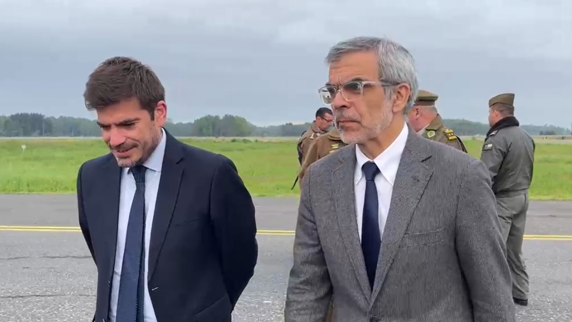 Cordero encabezó reunión de seguridad y conversó con gremios en primera visita a La Araucanía