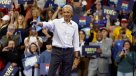   Obama rapeó tras ser presentado por Eminem en acto de campaña por Kamala Harris 