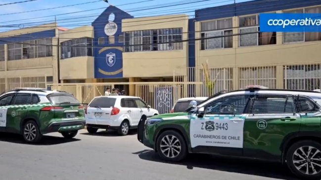 Iquique: Riña al interior de un colegio terminó con tres alumnas lesionadas