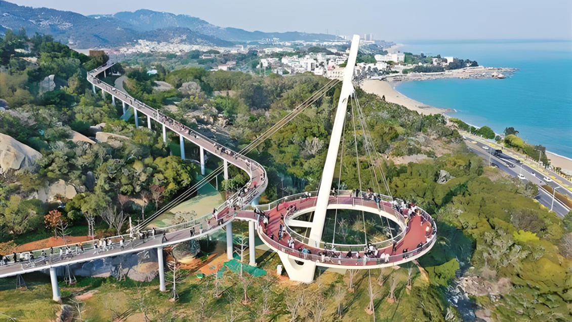 Ruta de la salud del mar y la montaña de Xiamen: un espacio urbano de viaje lento con hermosos paisajes