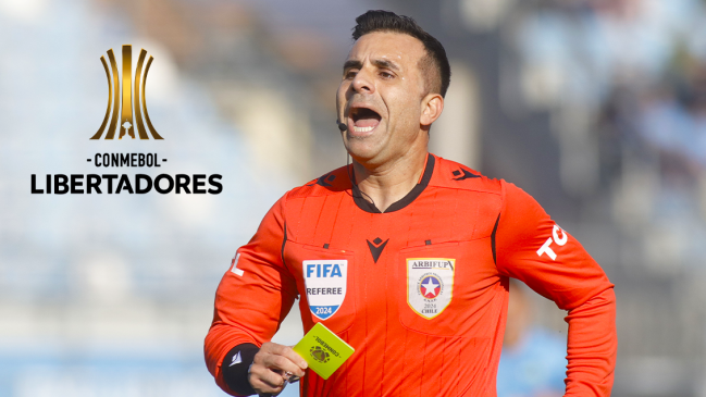Piero Maza arbitrará la semifinal de vuelta entre Peñarol y Botafogo por la Copa Libertadores