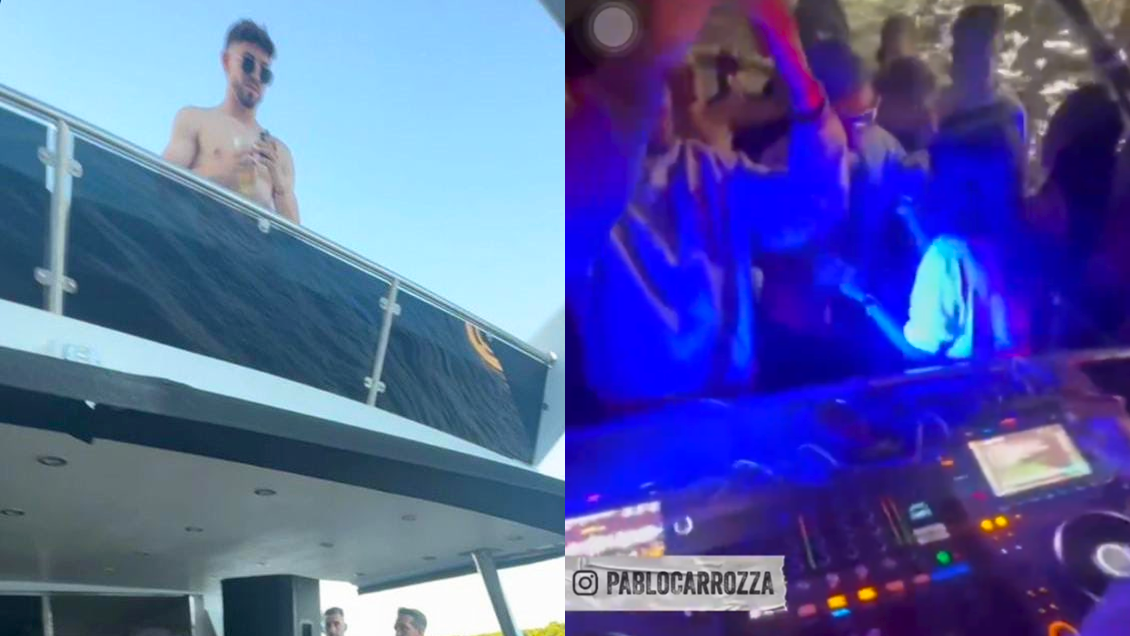 Felipe Loyola participó en fiesta que desató la polémica en Independiente