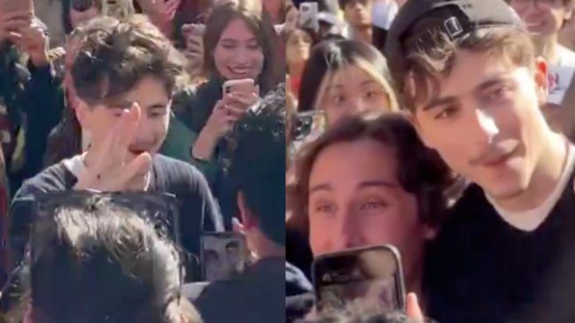 Timothée Chalamet apareció en un concurso de dobles de él: Causó furor en los asistentes