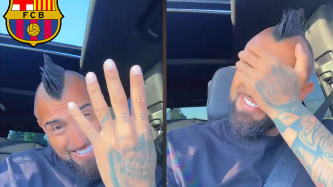 [VIDEO] Arturo Vidal se burló de Real Madrid tras la goleada de FC Barcelona