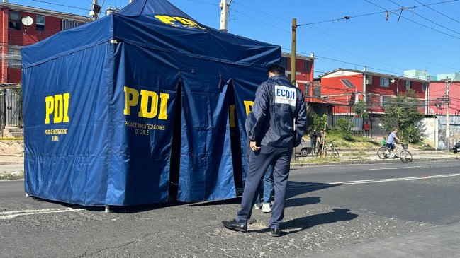 Lo Prado: Hombre fue asesinado a disparos tras riña en la vía pública