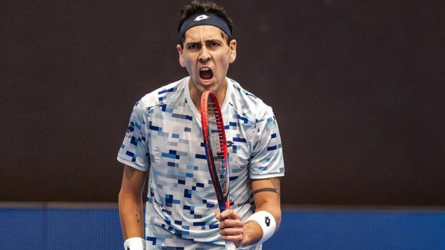 Tabilo tuvo debut triunfal en París-Bercy y jugará con Tsitsipas en segunda ronda