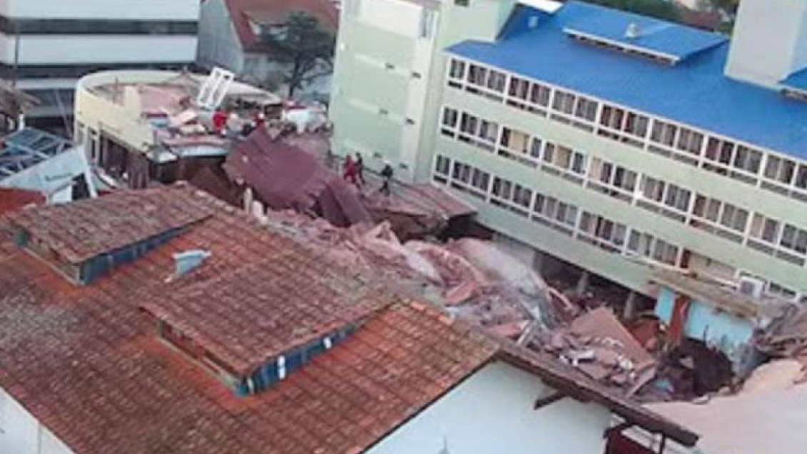 Edificio de 10 pisos desplomado en Argentina realizaba una obra clandestina