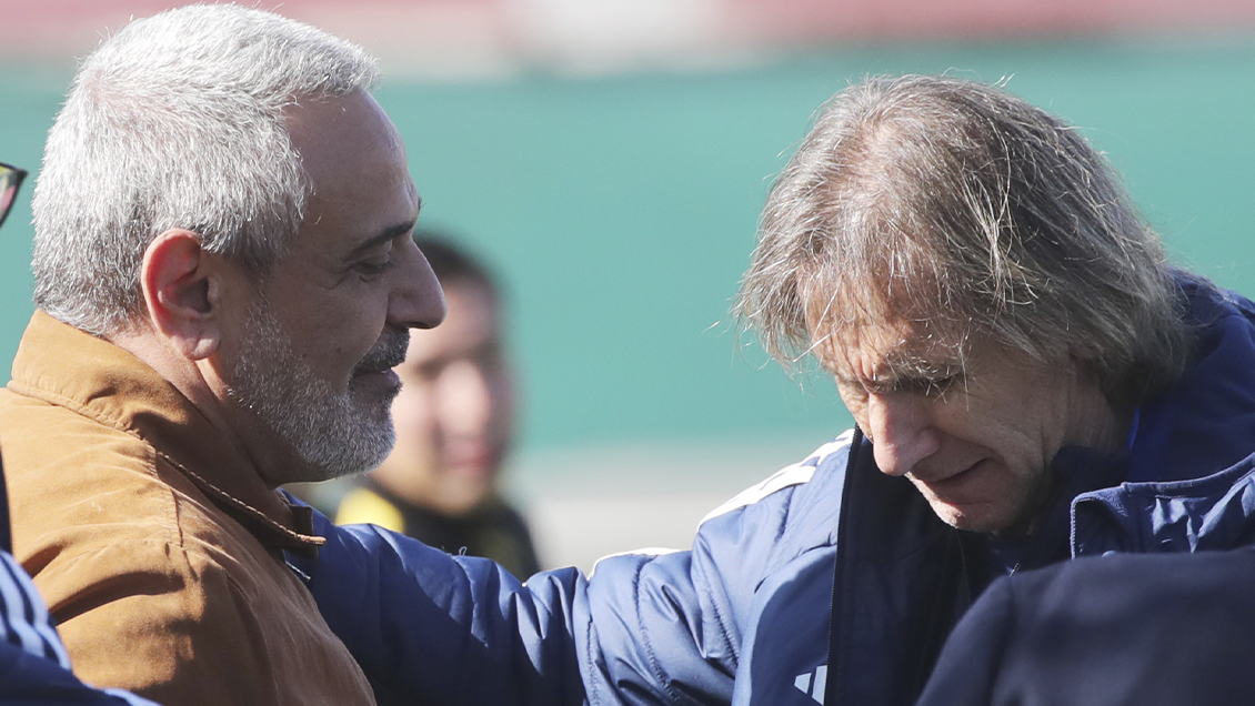 Milad dialogó con Gareca en la ANFP: 