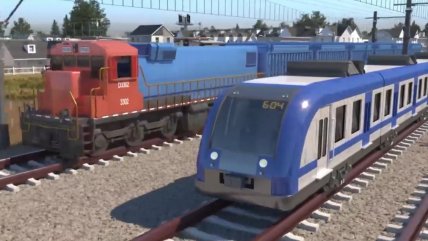   Tren Santiago-Melipilla tendrá vías separadas para pasajeros y carga 