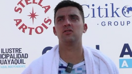   Barrios tras pasar a semis en Guayaquil: 