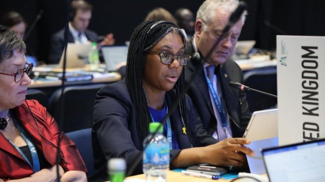 Kemi Badenoch es la primera mujer negra que lidera el Partido Conservador británico