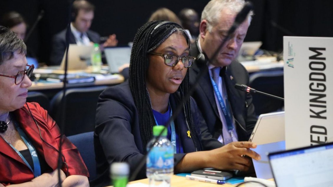 Kemi Badenoch es la primera mujer negra que lidera el Partido Conservador británico
