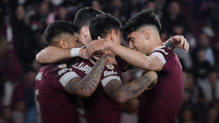   Lanús dio fin a su extensa sequía de triunfos batiendo a Boca Juniors de Gary Medel 
