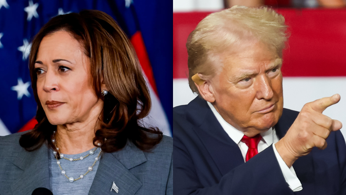 Últimas encuestas muestran una reñida carrera entre Harris y Trump