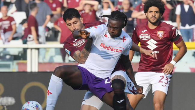 Torino de Guillermo Maripán cayó con Fiorentina y perdió terreno en Italia