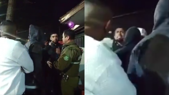 [VIDEO] Difunden registro con control de identidad a Arturo Vidal y Leo Gil