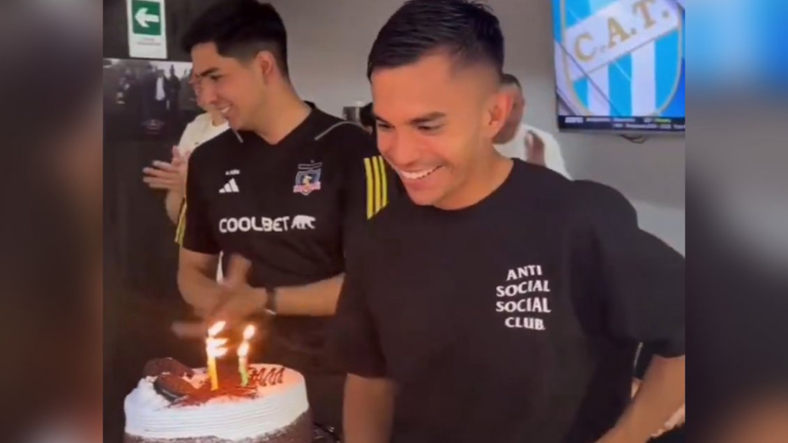 [VIDEO] Así fue el festejo cumpleañero de Vicente Pizarro en el Monumental