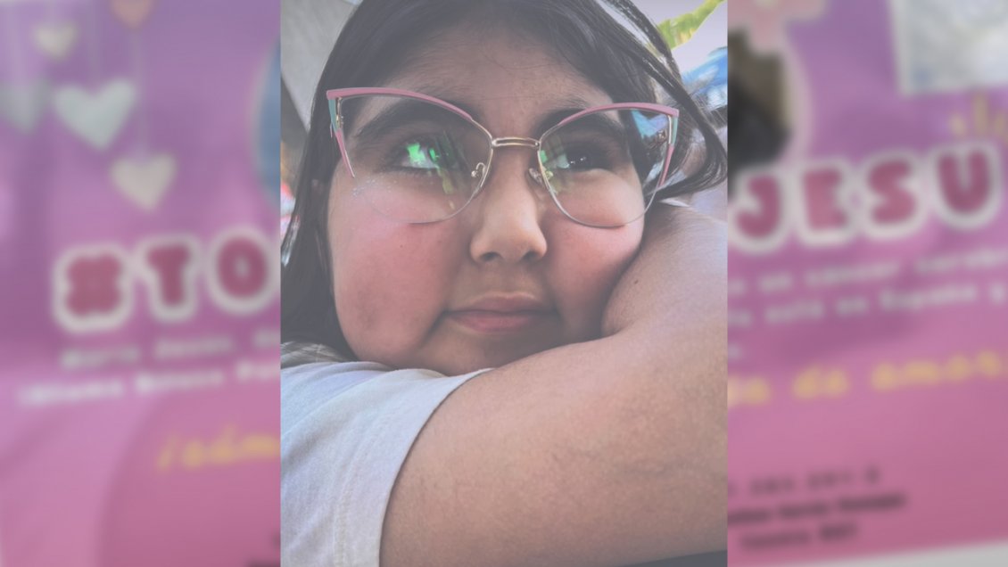 Niña de 9 años depende de 150 millones de pesos para sobrevivir a un extraño tumor que no tiene cura