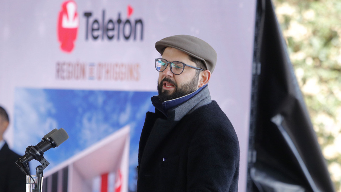 Ñuble: Presidente Boric encabeza ceremonia de la primera piedra de instituto Teletón