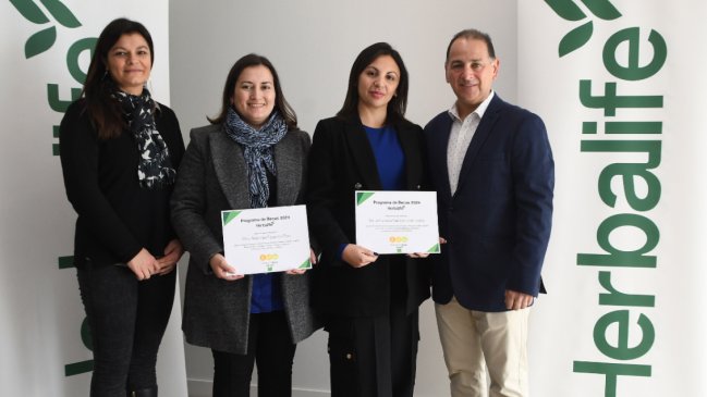 Herbalife Chile entregó becas para la especialización en innovación de alimentos