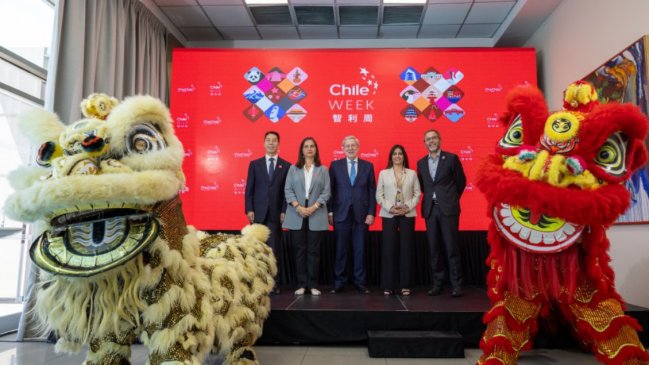 Autoridades dieron el vamos a la nueva versión de Chile Week China