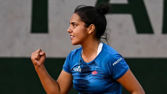 Antonia Vergara avanzó por primera vez a cuartos de final de un torneo profesional