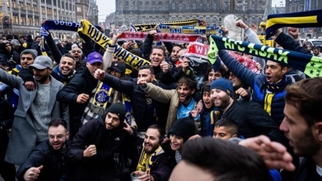 Dos personas fueron detenidas en incidentes entre hinchas del Macabbi y pro palestinos