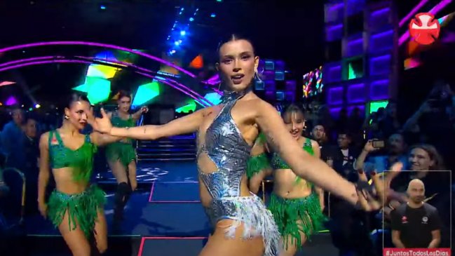 Cony Capelli deslumbró con show de samba en la Teletón 2024