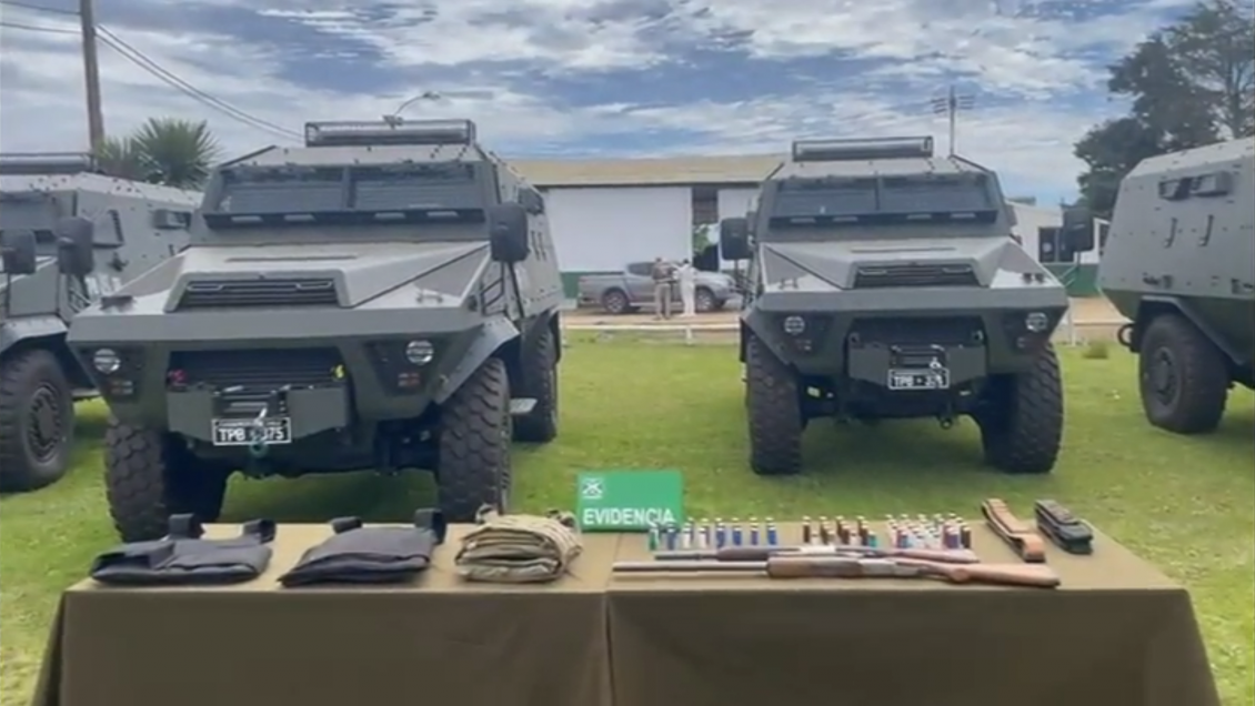 Hallaron escopetas vinculadas con triple crimen de carabineros en Cañete