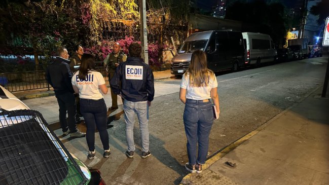 Motociclista fue asesinado a disparos en Estación Central