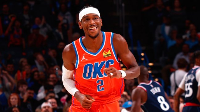 Oklahoma City Thunder venció a Los Clippers y recuperó el liderato del Oeste