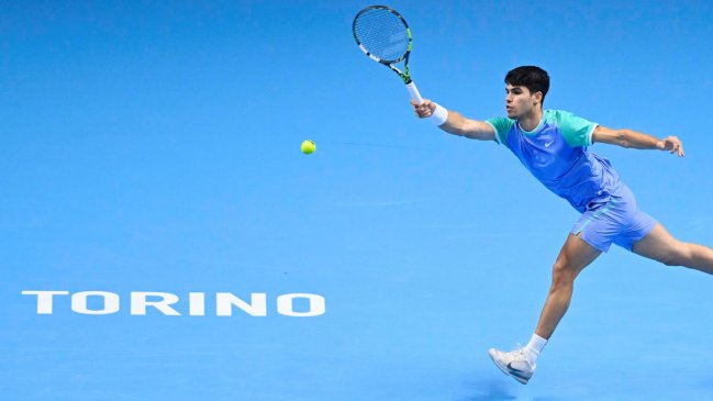 Alcaraz suspendió su entrenamiento en Turín por malestar