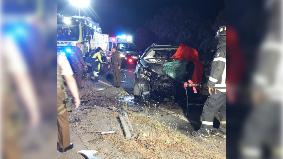 Tragedia en Chillán Viejo: Choque dejó cinco fallecidos